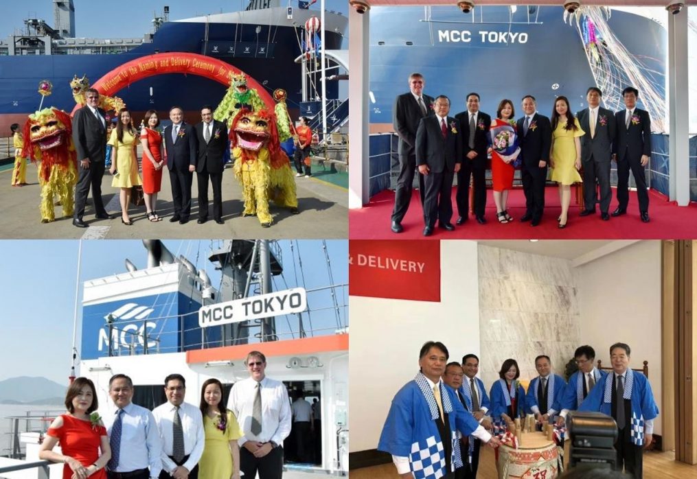 Janco was invited to naming and delivery ceremony in Zhoushan