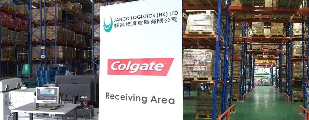 Colgate Products Moved into Janco Warehouse